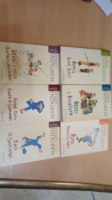Astrid Lindgren 6 książek