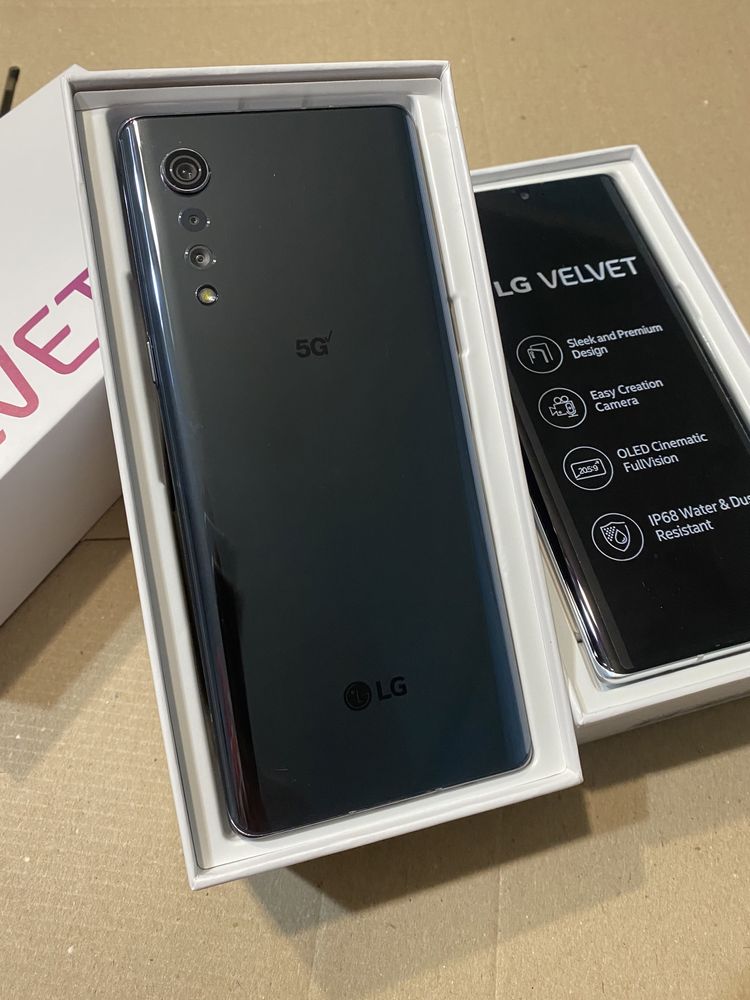 Новый смартфон LG G9 Velvet ThinQ 5G