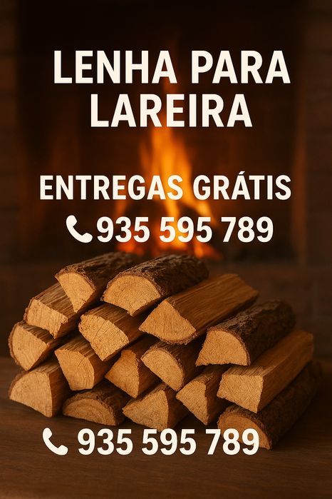 Lenha para lareira