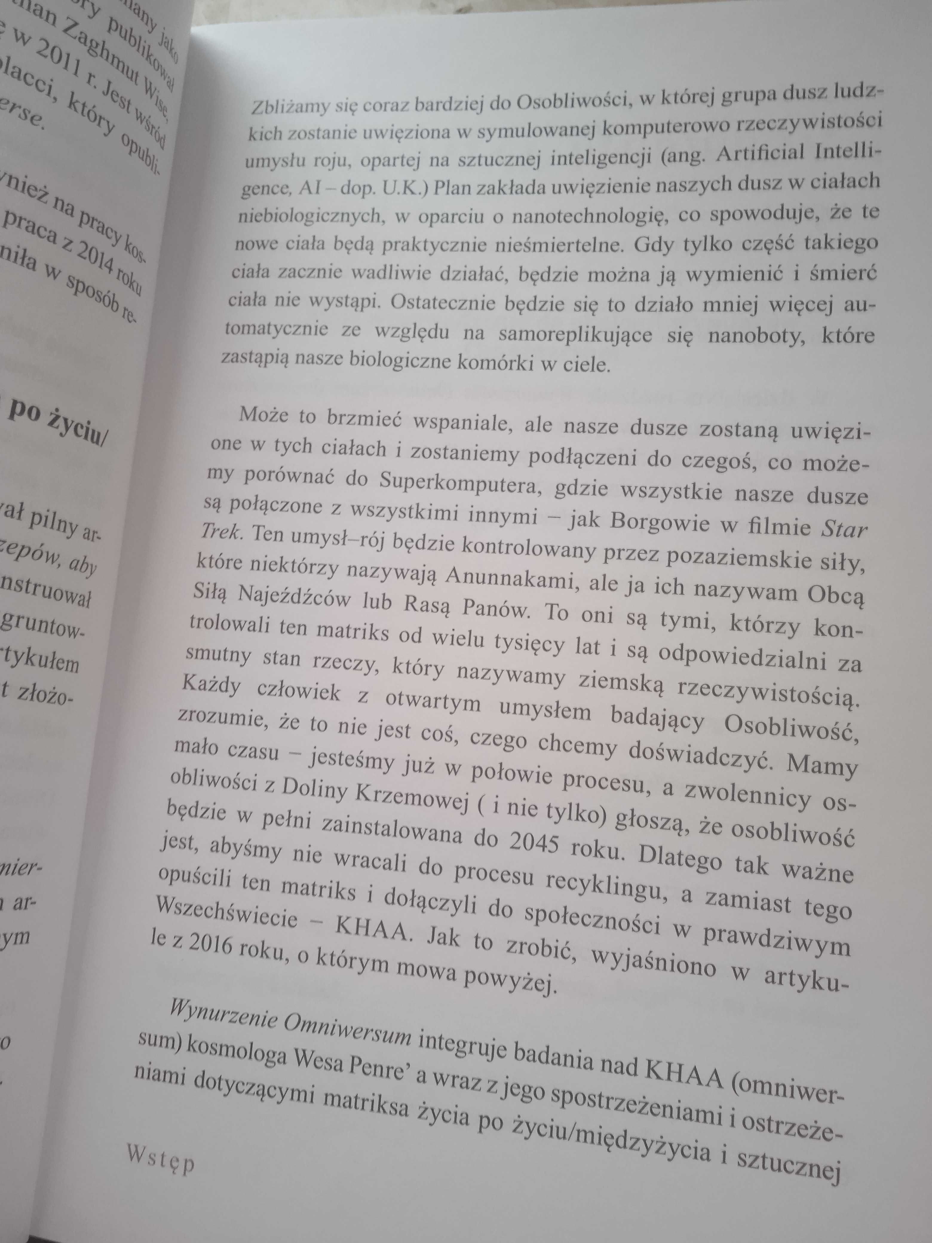 Wynurzenie Omniwersum - AL Webre / metafizyka, duchowość, pozaziemskie