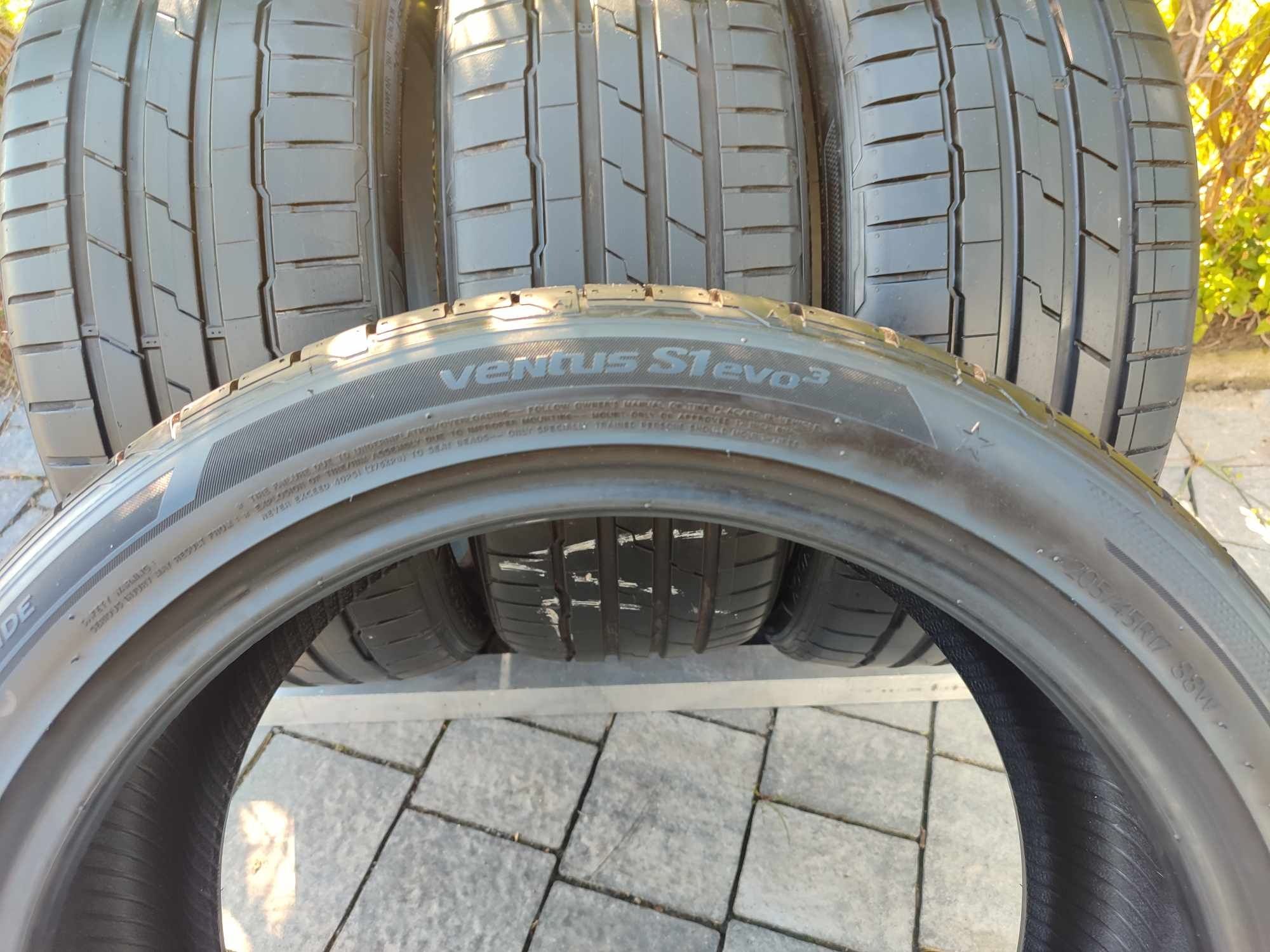 Opony letnie R17 205/45 Hankook ventus S1 evo3