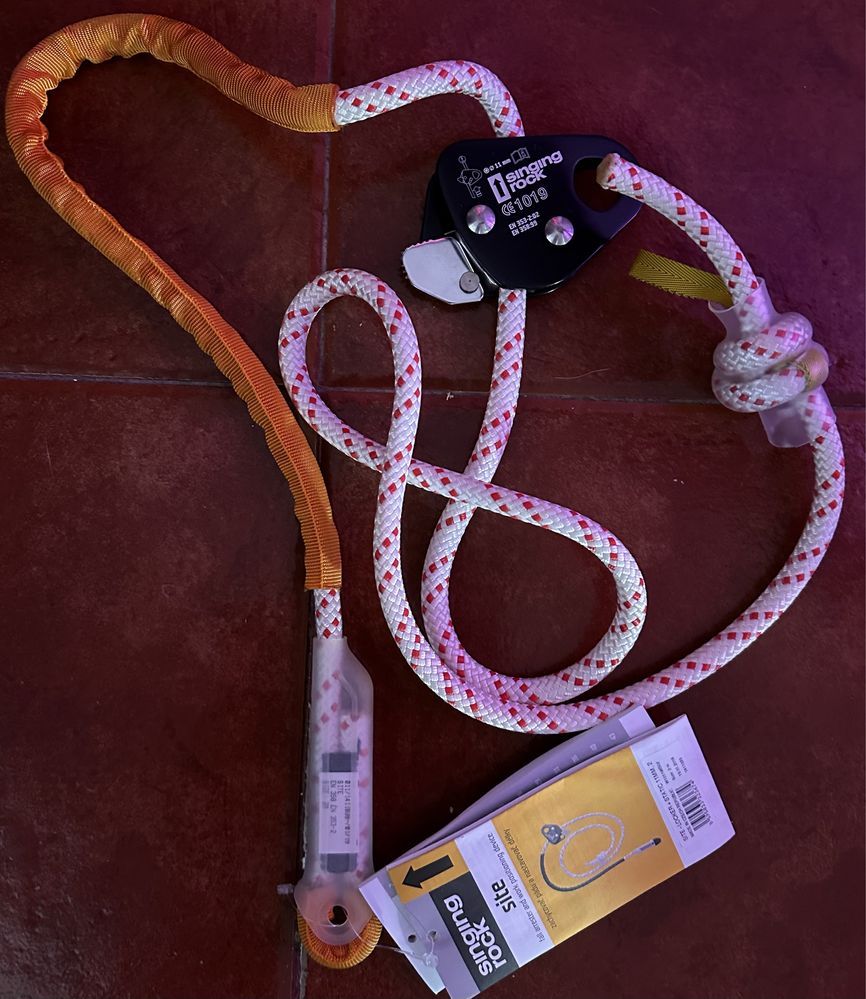 Corda de Posicionamento - Singing Rock Site - Locker + Static 11MM 2MT