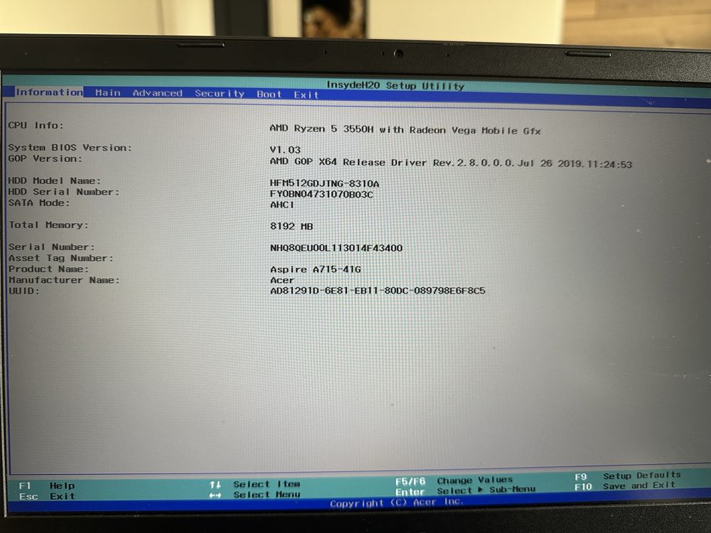Acer Aspire 7 A715-41G-R9KP як новий