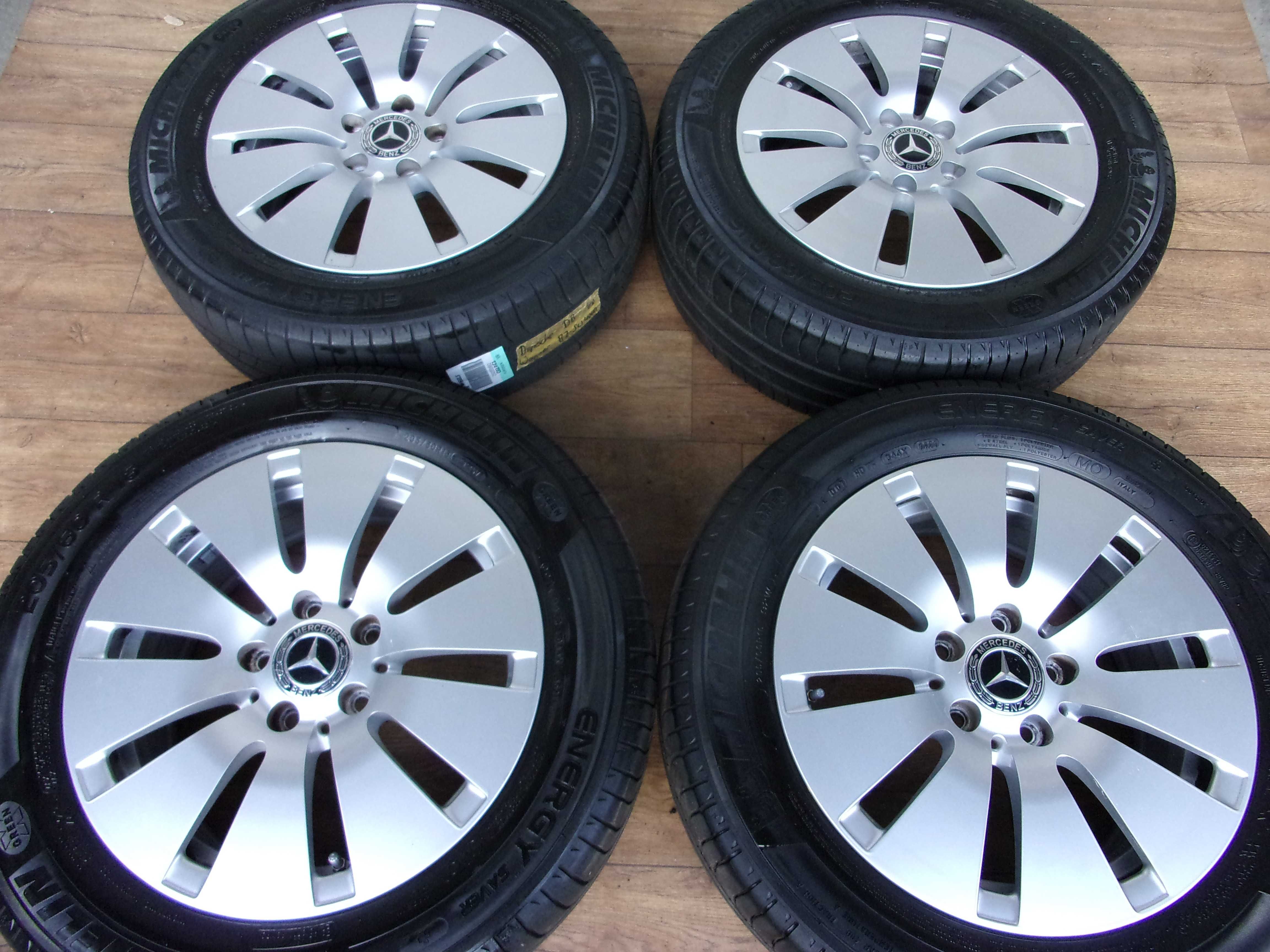 Felgi Mercedes A B C CLA VW Skoda Seat Audi 16 5x112 ET 38 czujniki!