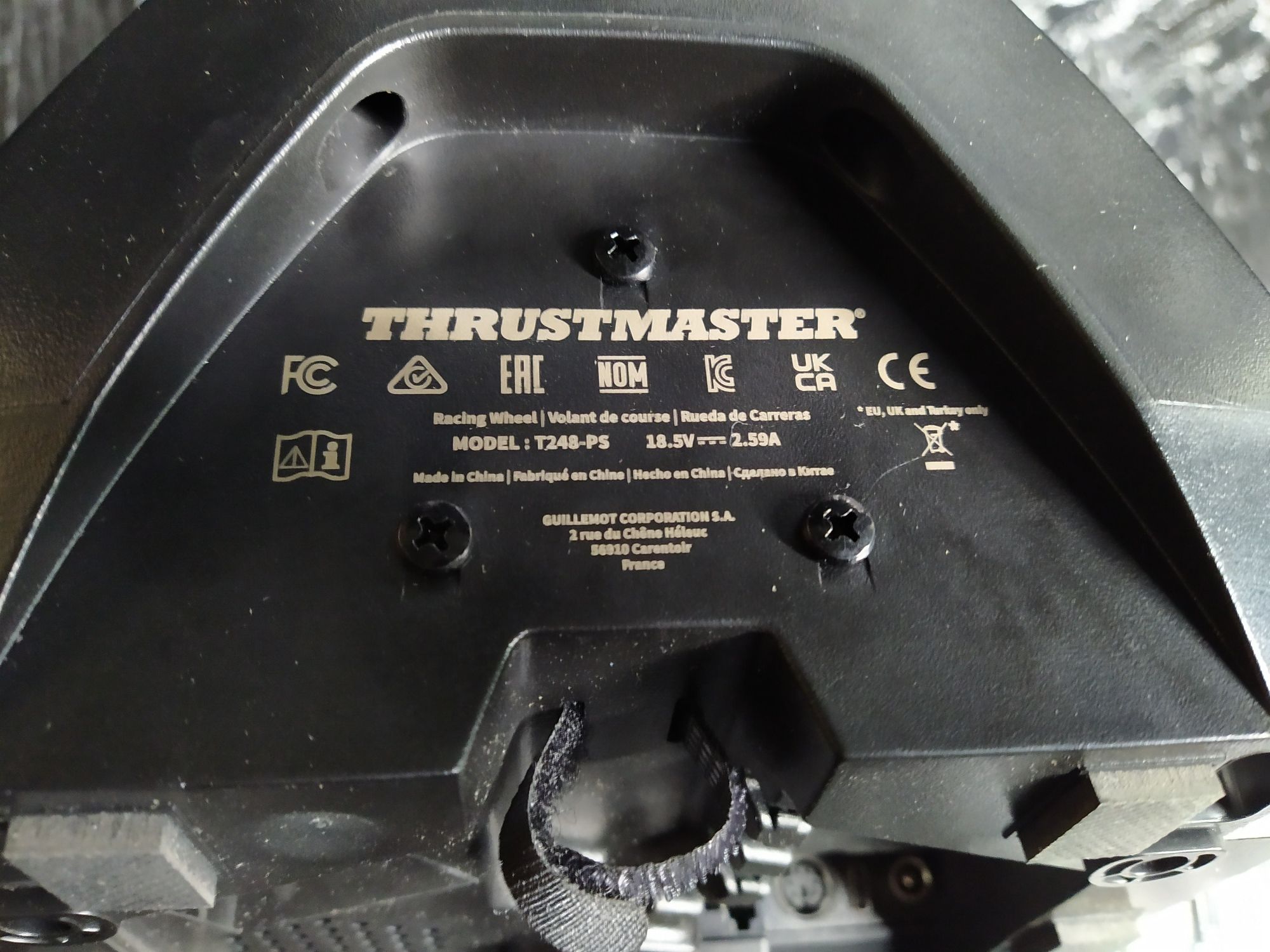 Kierownica Thrustmaster 248 + pedały