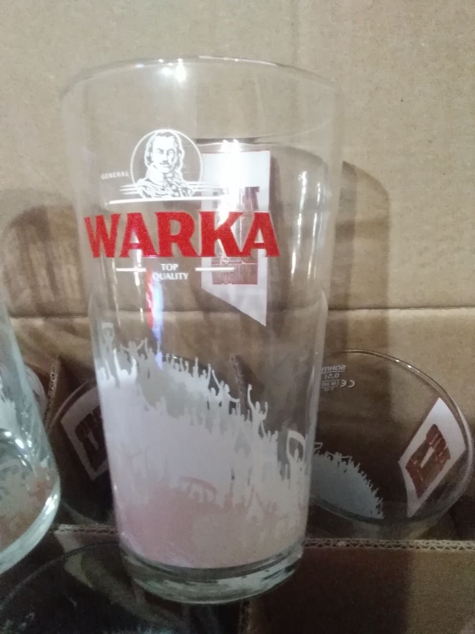 Szklanki Warka 0,5l x12 szt