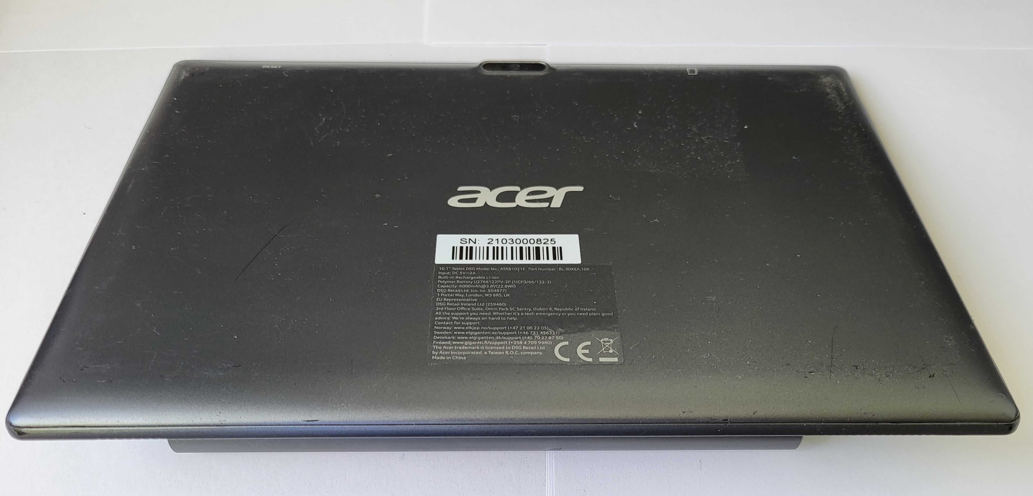 Tablet Acer ATAB1021E | 10.1" | 3GB RAM | Android 11 | Sprawny
