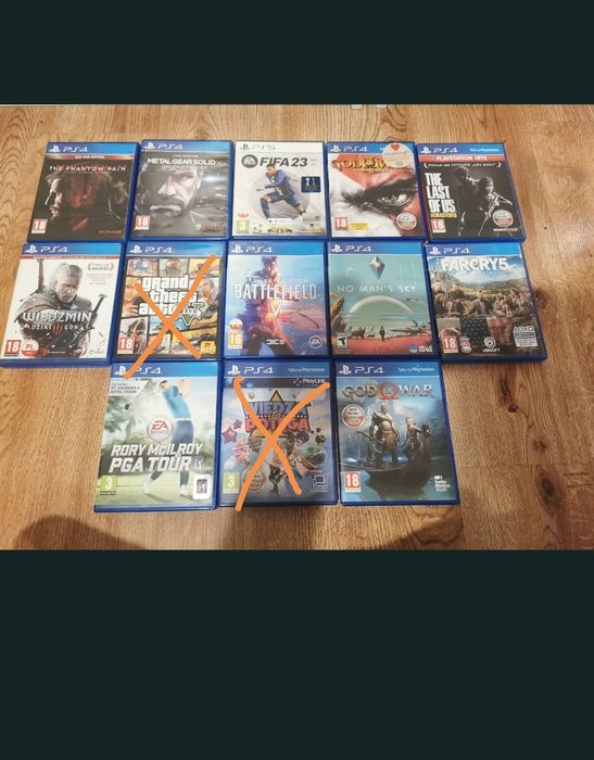 Gry ps4 playstation gra sony GTA FIFA
