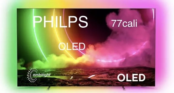 Telewizor OLED Philips 77OLED807/12 77" 4K UHD Nowy GWARANCJA