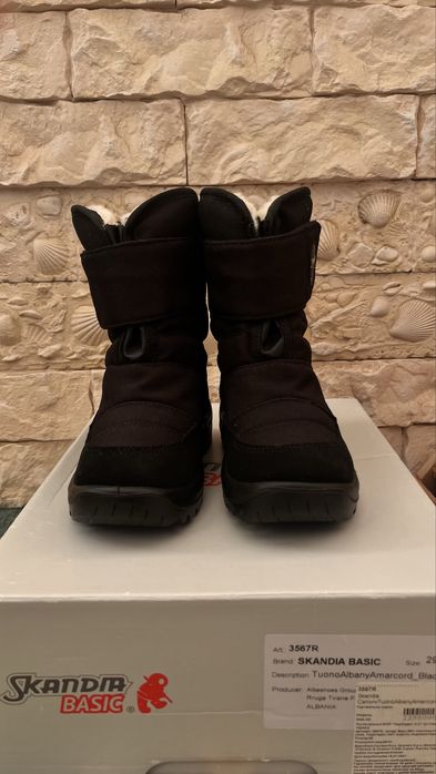 Зимові чоботи сноубутси  (черевики)Scandia для хлопчика