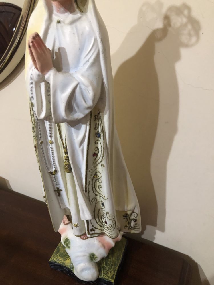 Imagem da Nossa Senhora Fatima muito antiga