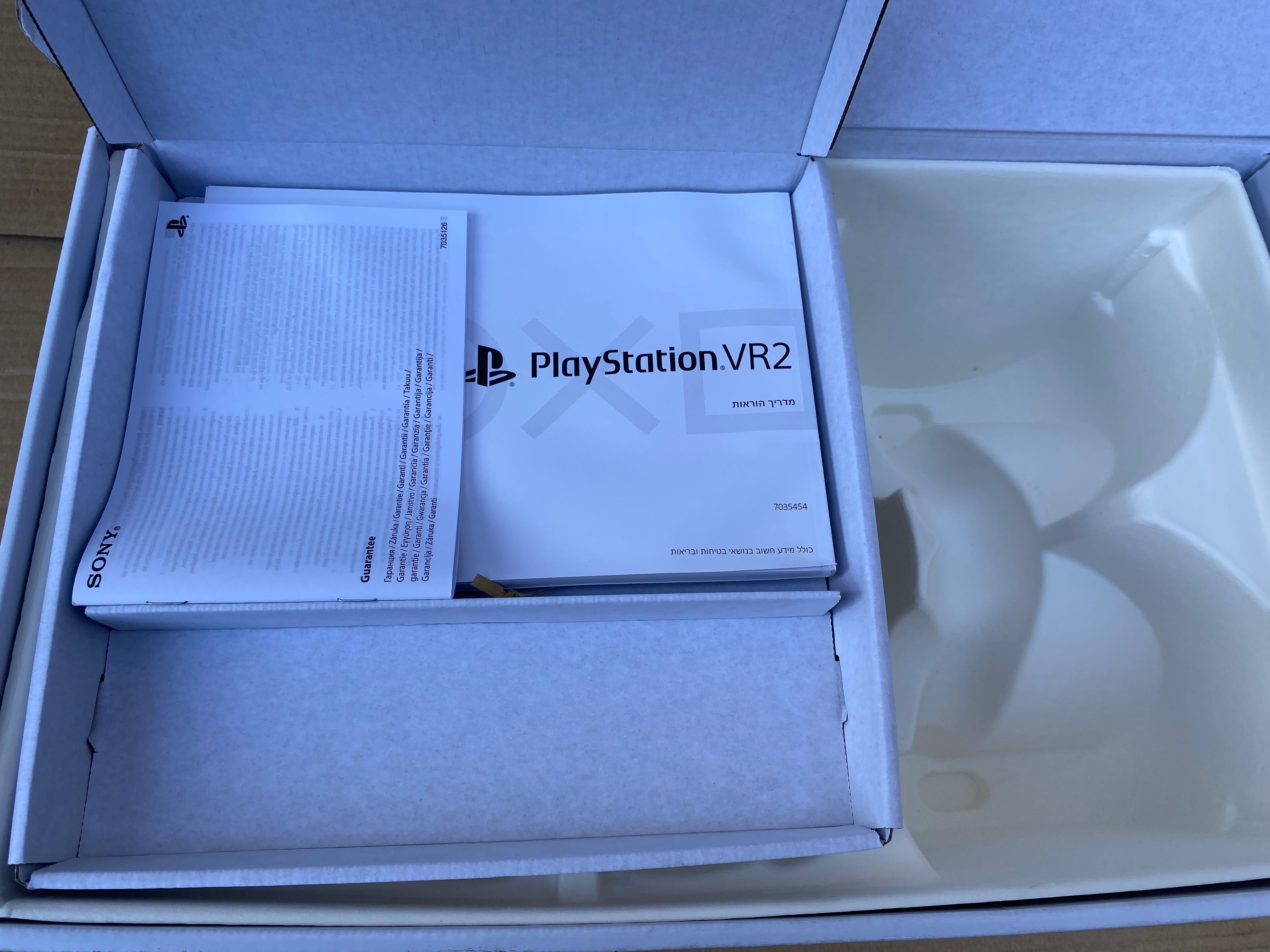 Caixa óculos VR 2 PlayStation