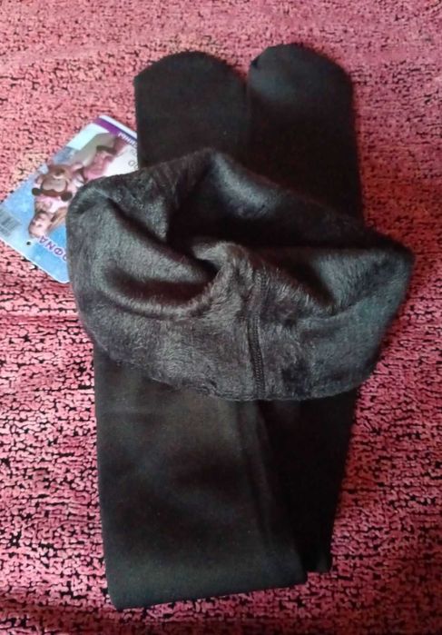 Теплі дитячі колготки на хутрі, термобілизна