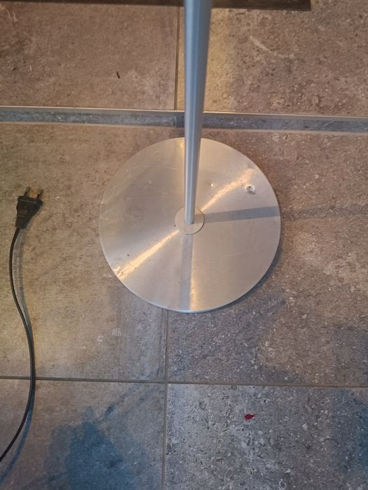 Lampa pokojowa stojąca. Ikea Lestra 145 cm. Srebrna. Wysyłka.