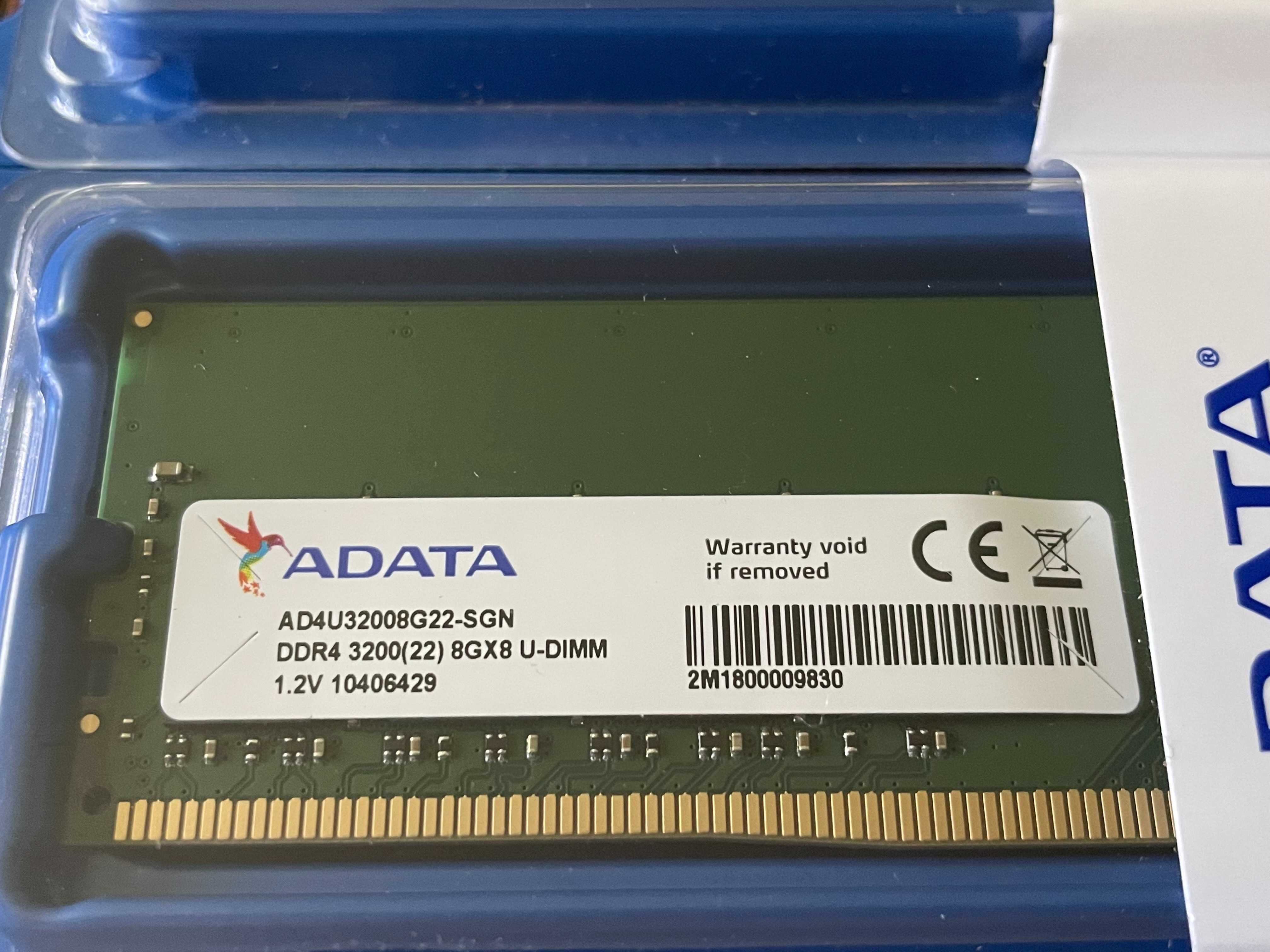 Память ADATA DDR4-3200 8GB PC4-25600 Premier (AD4U32008G22-SGN)