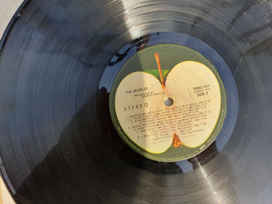 Винилы пластинки the beatels produced by george martin