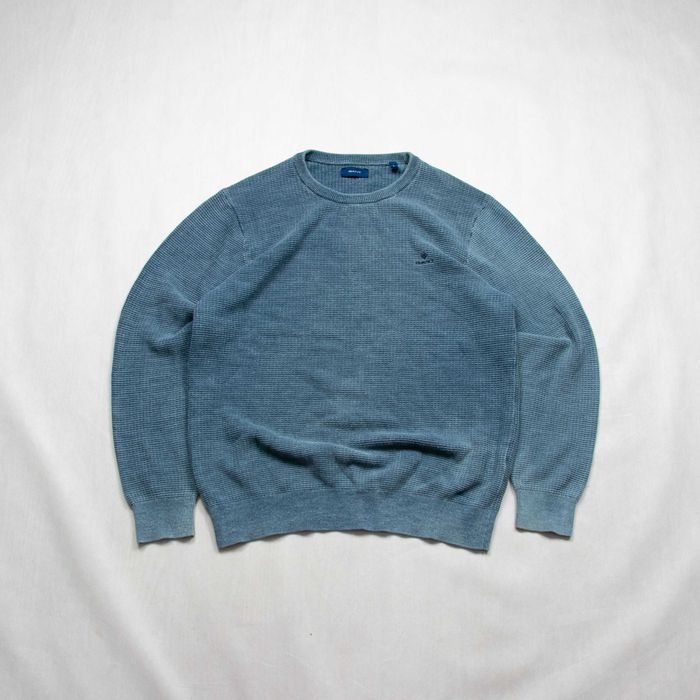Gant Sunfaded Crew Neck Sweater sweter prążkowany L