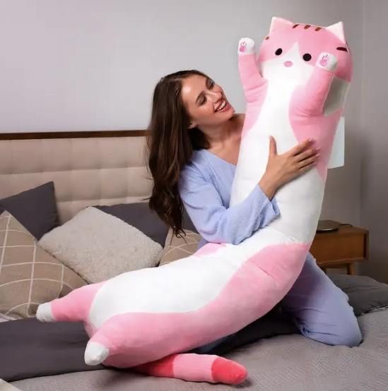 Скидка! Мягкая игрушка подушка Кот Батон   Мʼяка іграшка Кіт Батон