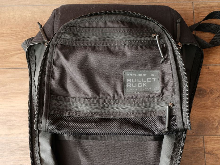 Plecak GoRuck Bullet Ruck 16 L notebook / czarny / cordura