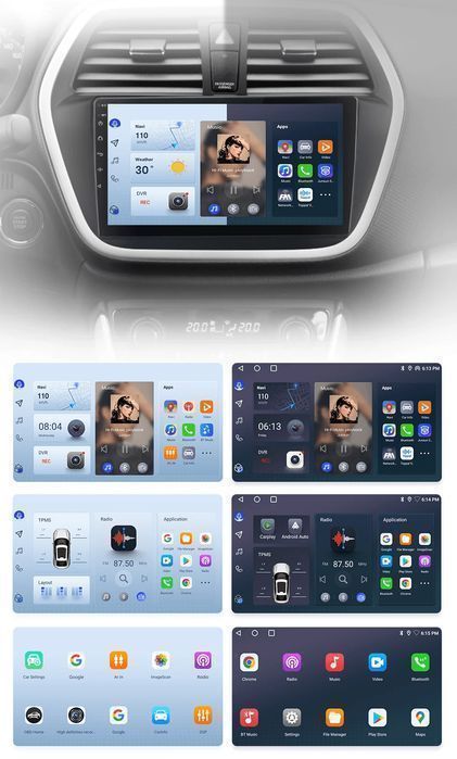 Radio Android do Suzuki SX4 S-Cross 2012 - 2016 CarPlay 6GB 128GB