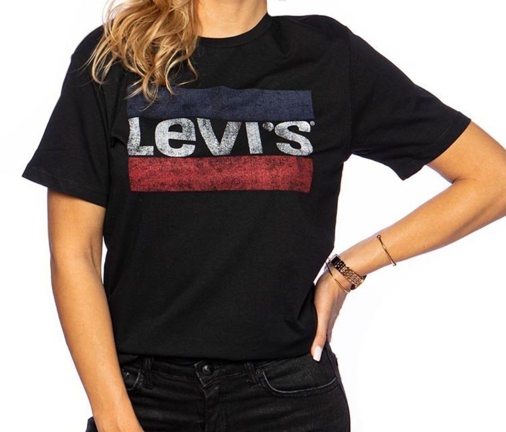 Koszulka damska t-shirt Levi's Sportswear Logo Graphic Tee czarna