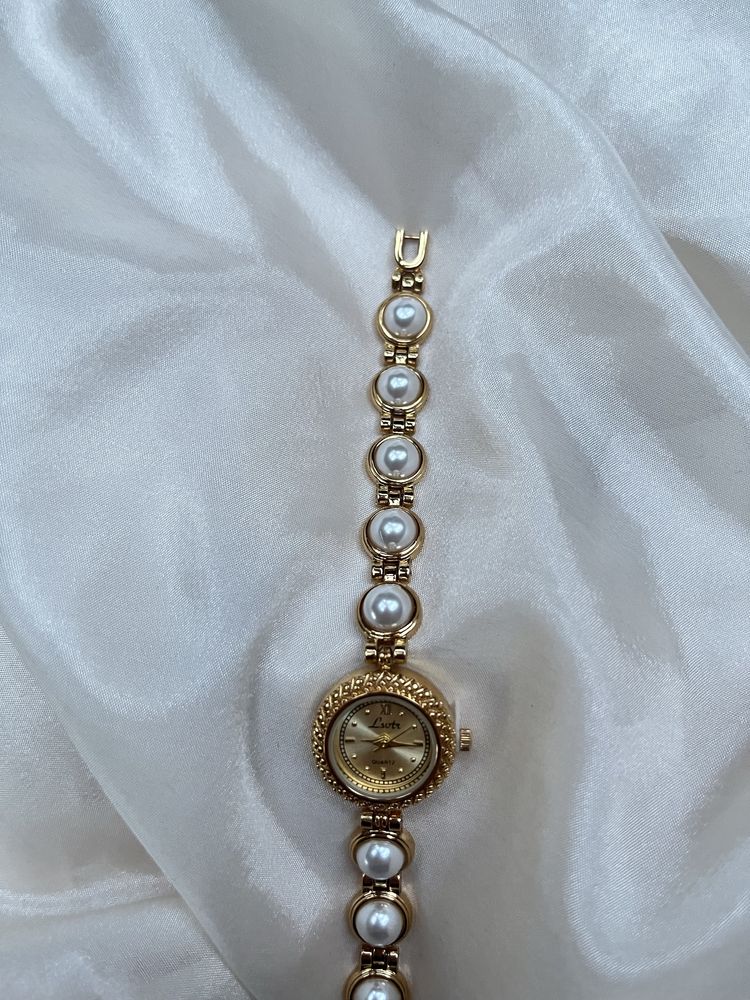Zloty zegarek w stylu vintage nowy