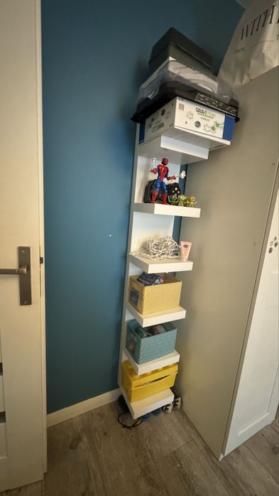 Słupek półki Ikea wysokie kolor biały