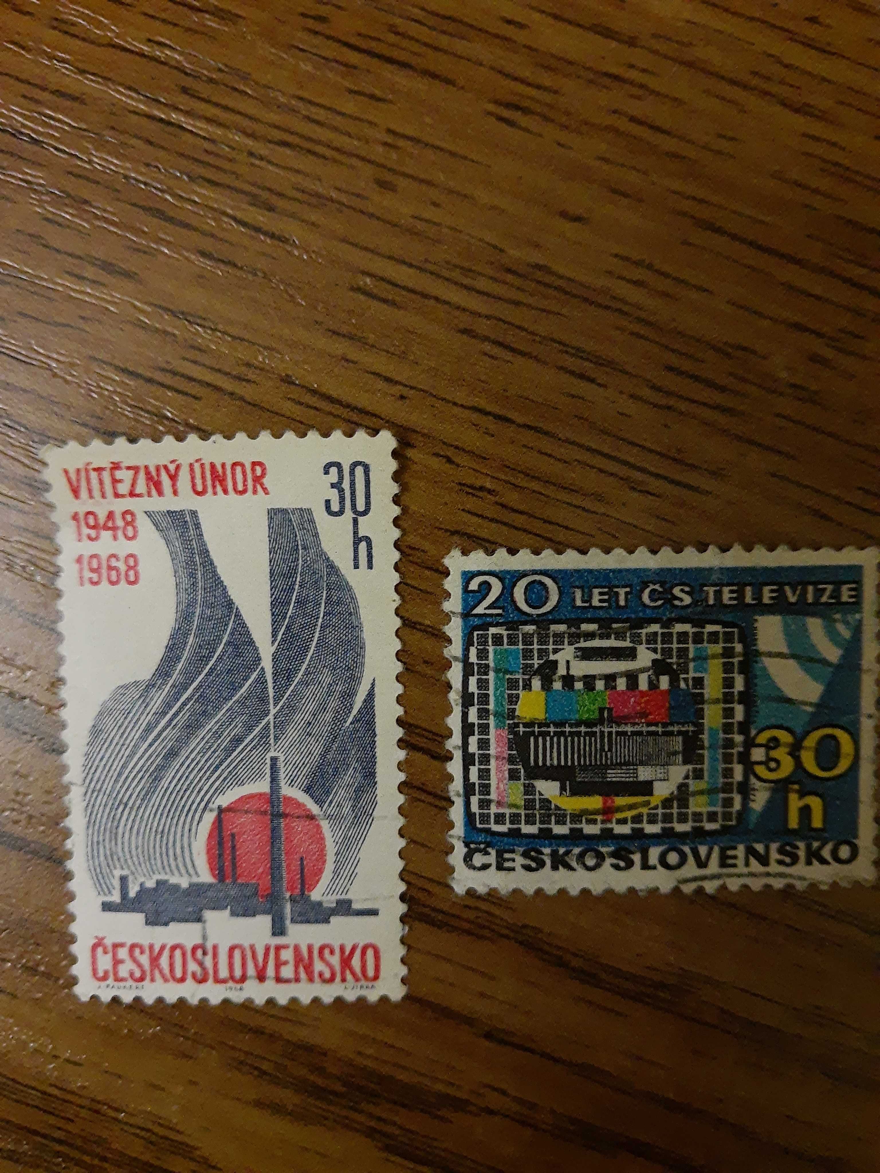 Znaczki pocztowe z Czechosłowacji