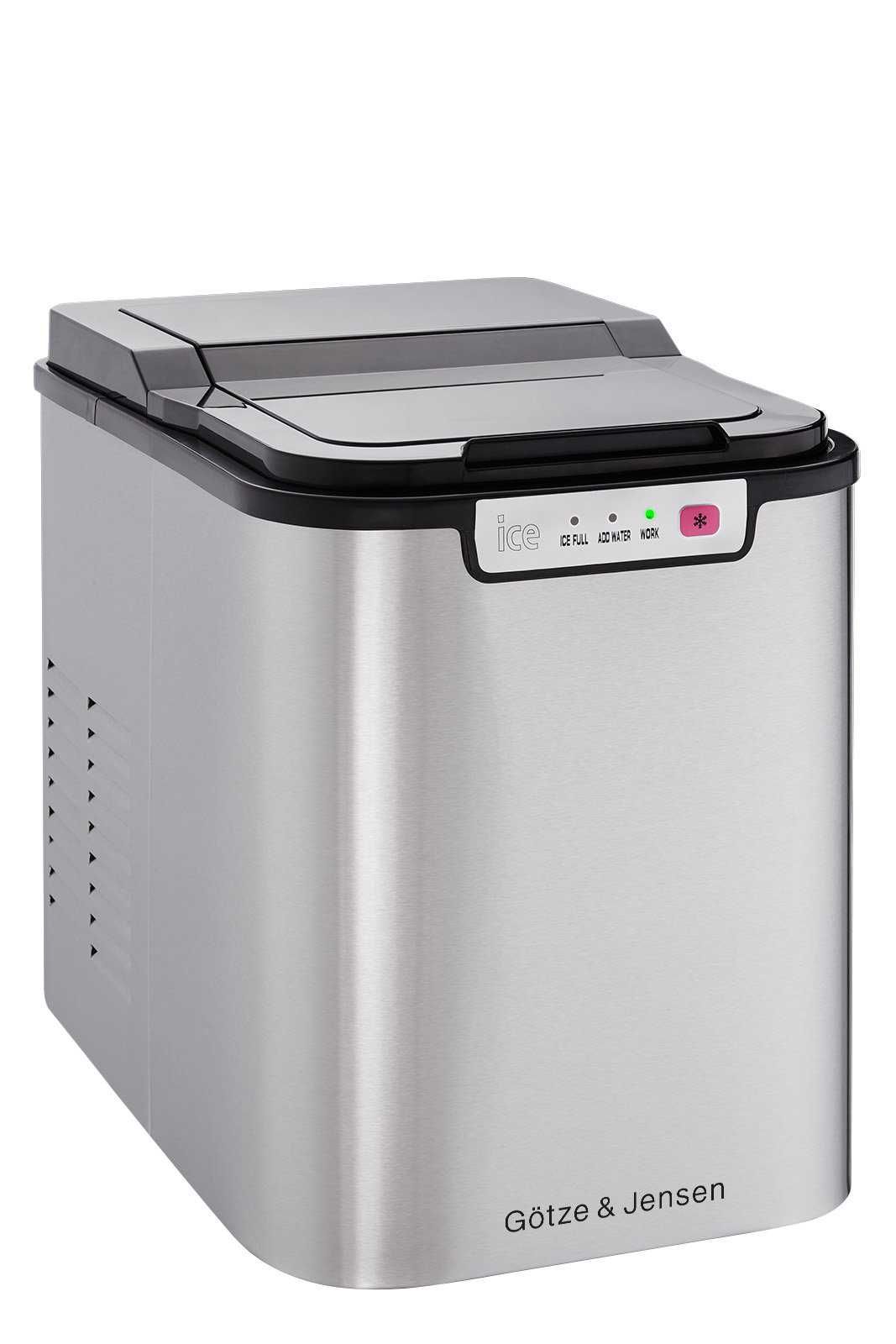Kostkarka do lodu GÖTZE & JENSEN IM701X Inox Pojemnik 2.2 L