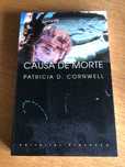 CAUSA DE MORTE     Patricia D. Cornwell     portes grátis