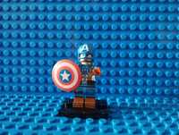 Minifigurka kompatybilna z Lego Kapitan Ameryka Marvel Avengers