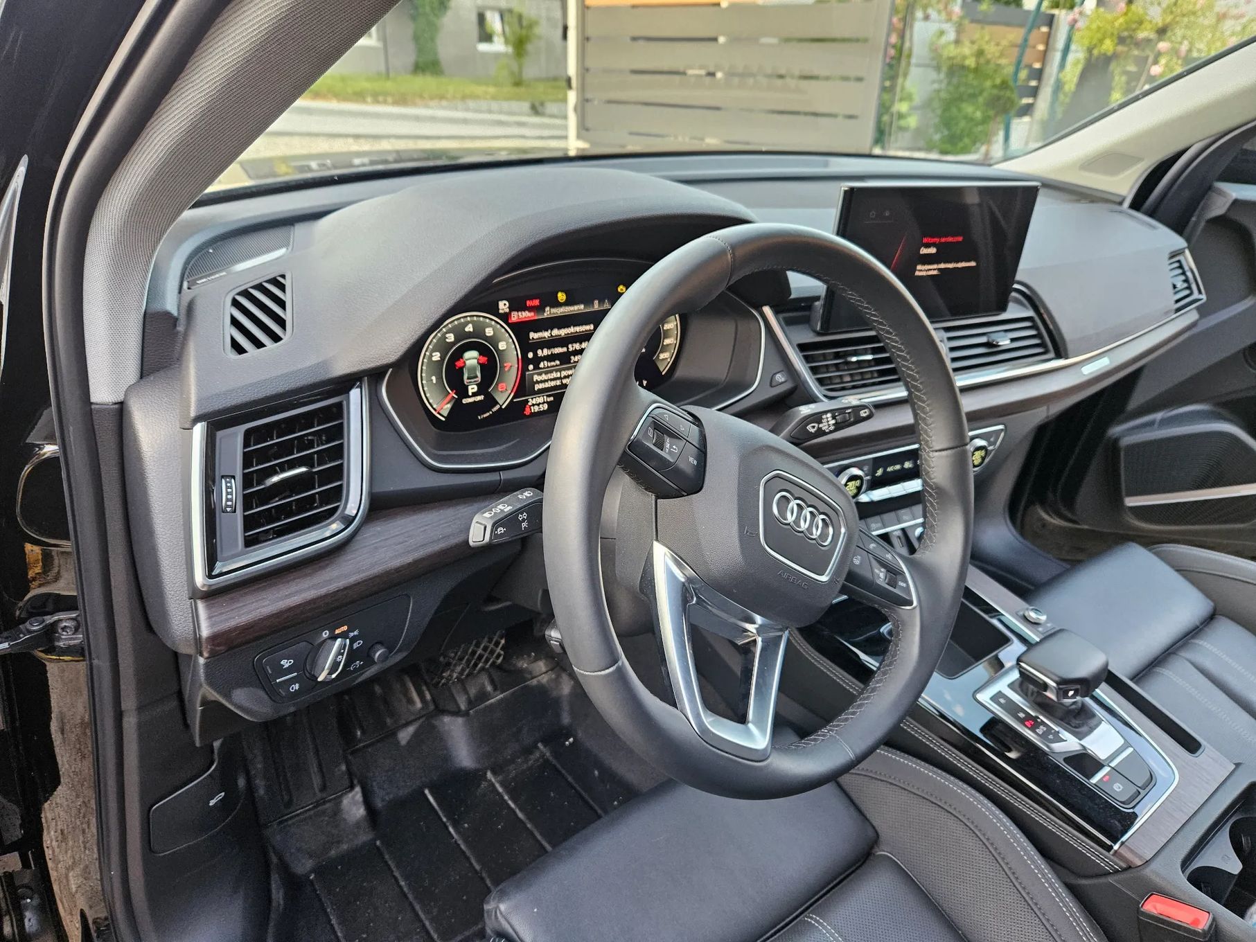 Audi Q5 Audi Q5 45 TFSI Quattro 265KM 2023 S-line , HAK, POWŁOKA CERAMICZNA