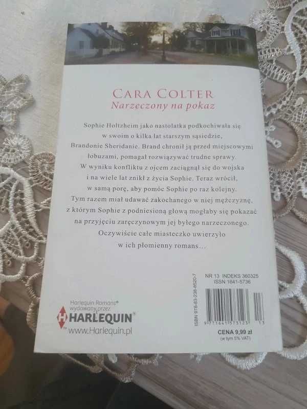 Książka - Narzeczony na pokaz Cara Colter