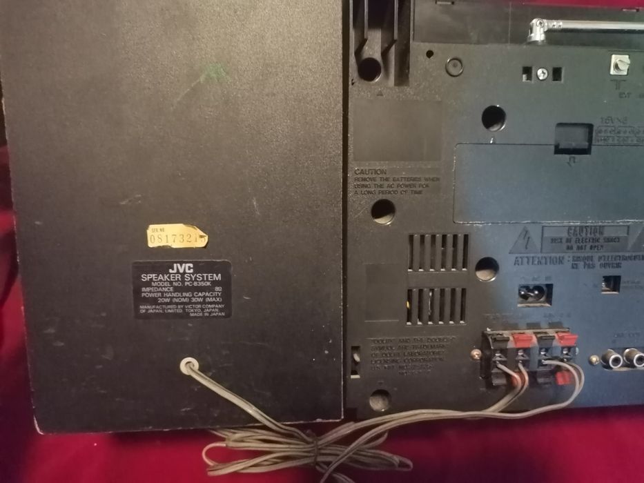 Бумбокс магнитофон JVC PC-W350U