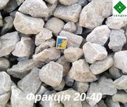 Кар'єрний щебінь фракцій 5-20, 20-40, 40-70, камінь бутовий