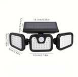 Lampa solarna LED z czujnikiem ruchu