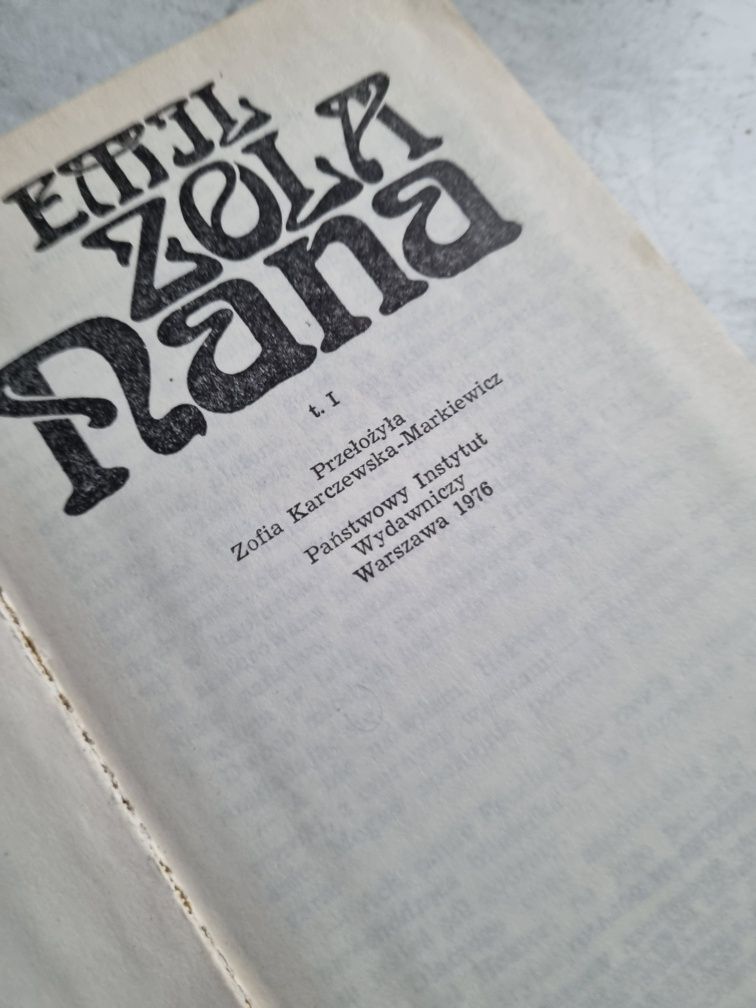 Nana Emil Zola z 1976