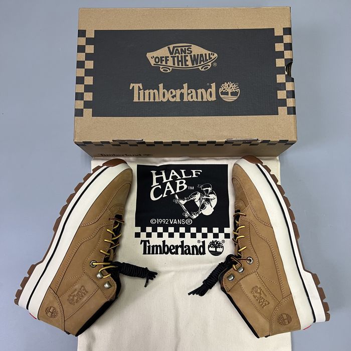 Timberland x Vans Half Cab оригинал новые мужские ботинки демисезонные