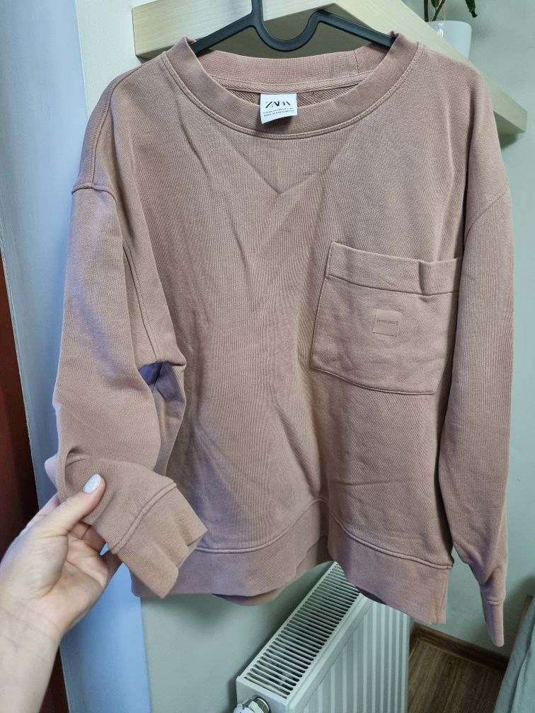 Bluza męska Zara M beżowa