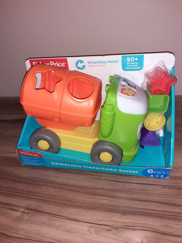 Edukacyjna ciężarówka sorter Fisher Price