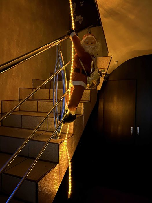 Wiszący Mikołaj - ozdoba świąteczna