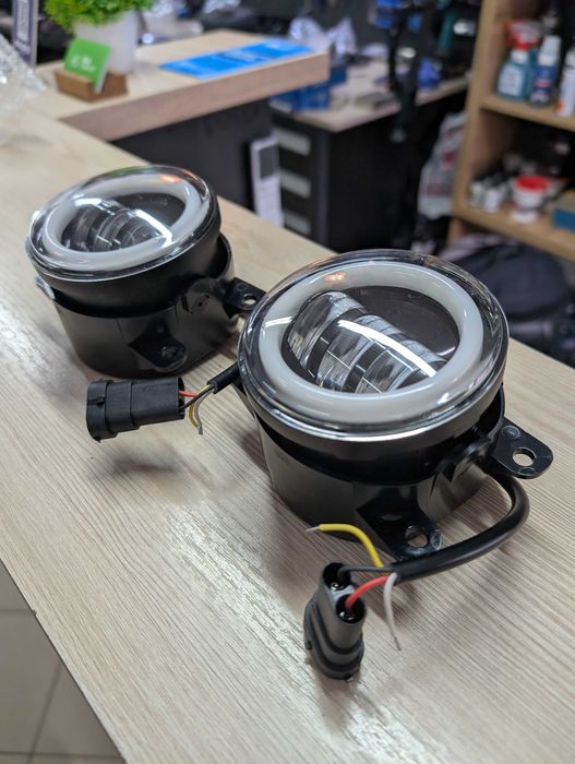 Протитуманні фари LED туманки ПТФ 2шт. Renault Nissan Opel Ford Honda