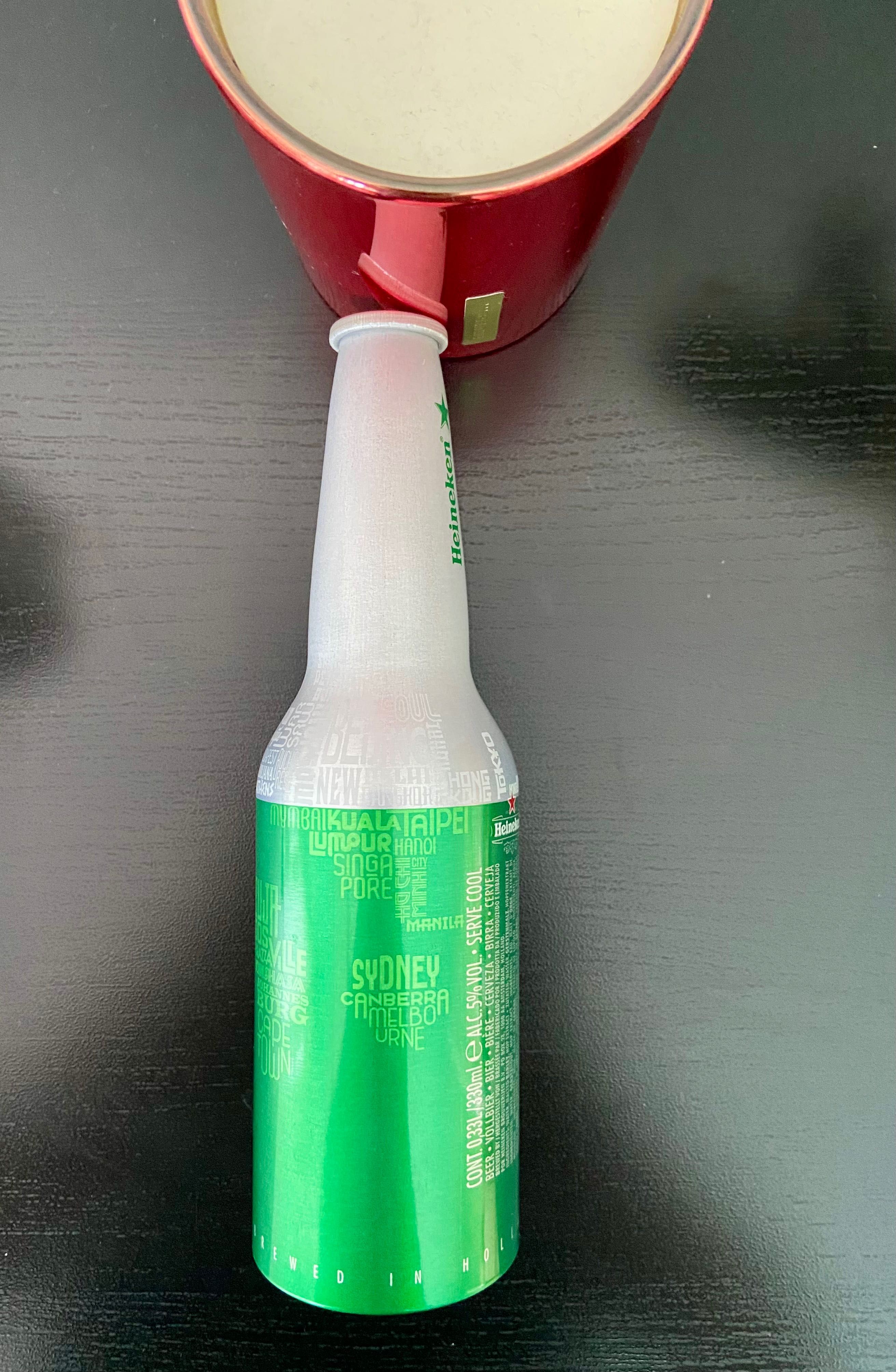 Heineken Garrafa alumínio coleção