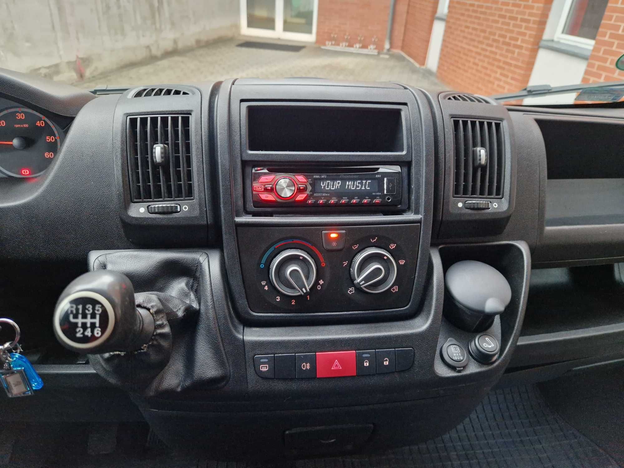 Peugeot Boxer Brygadówka 7 Osób L3H2 Krajowy 1Wł Klima ducato F-Vat23%
