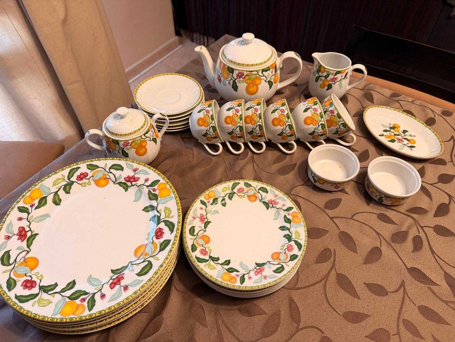 Serviço de Louça Vista Alegre “Algarve” – Completo (Jantar + Chá)