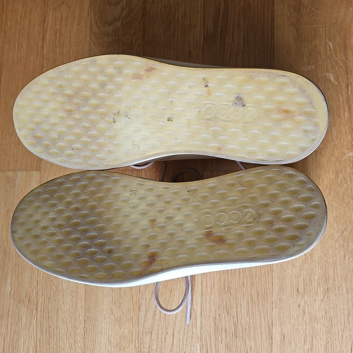 Ecco skórzane sneakersy