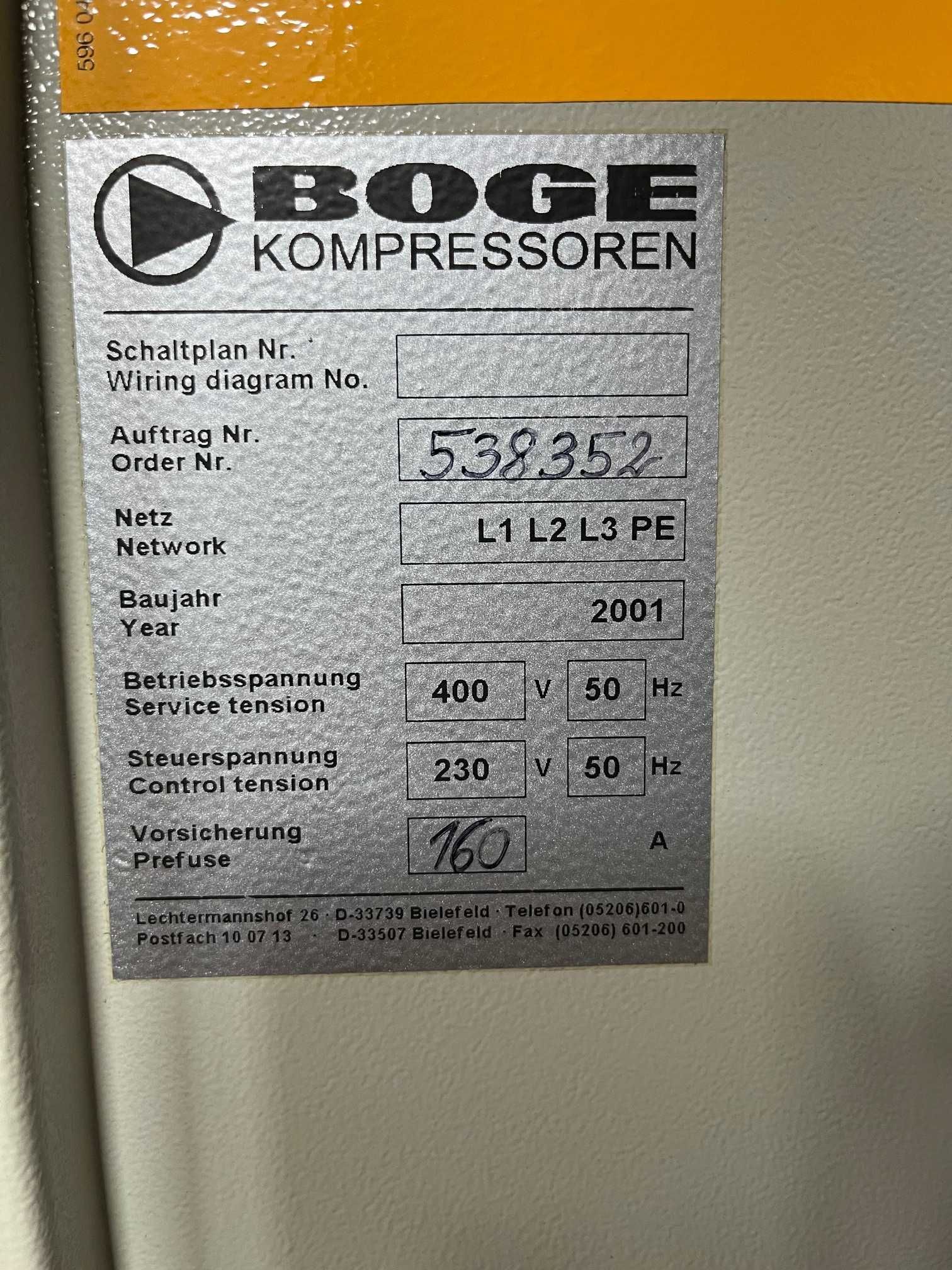 Kompresor BOGE S90