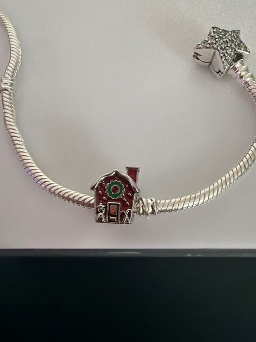Charm’s domek piernik pasuje do Pandora srebro