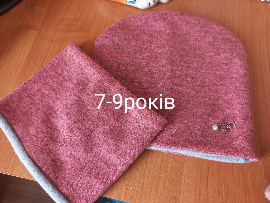 Шапочки для дівчинки