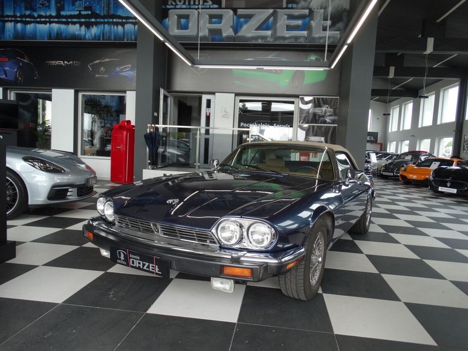 Jaguar XJS Kabriolet/Automat/Skóra/Podg Fotele/El. Fotele/El. Szyby/El. Otw. Dach
